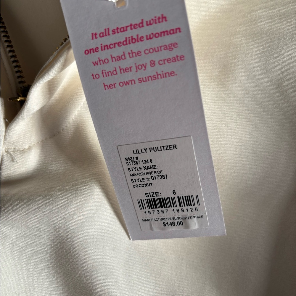 Lilly Pulitzer Ana NWT Pants - Picture 4 of 6